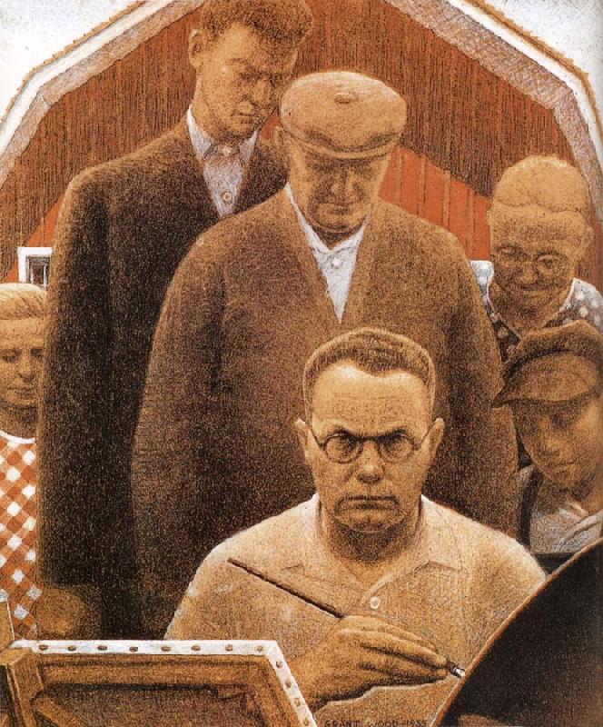 Grant Wood Returned from Bohemia